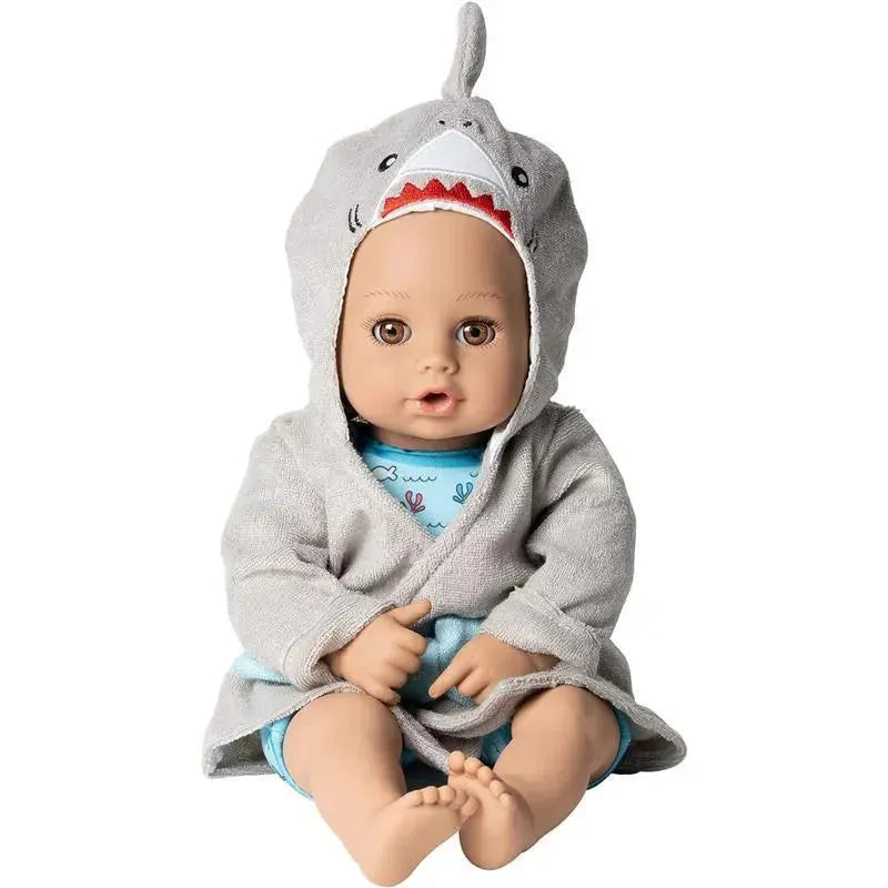 Adora - Bath Toy Baby Doll in Baby Shark Themed Bathrobe